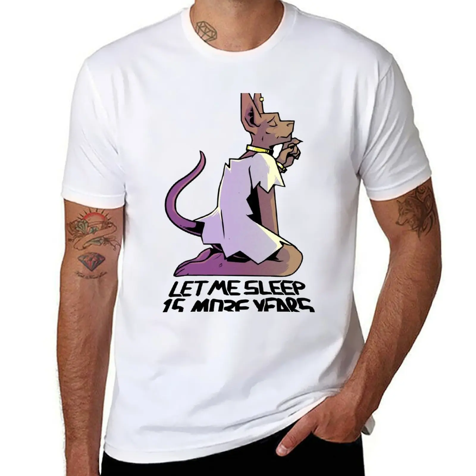 

Sleepy God T-shirt summer clothes tops mens big and tall t shirts