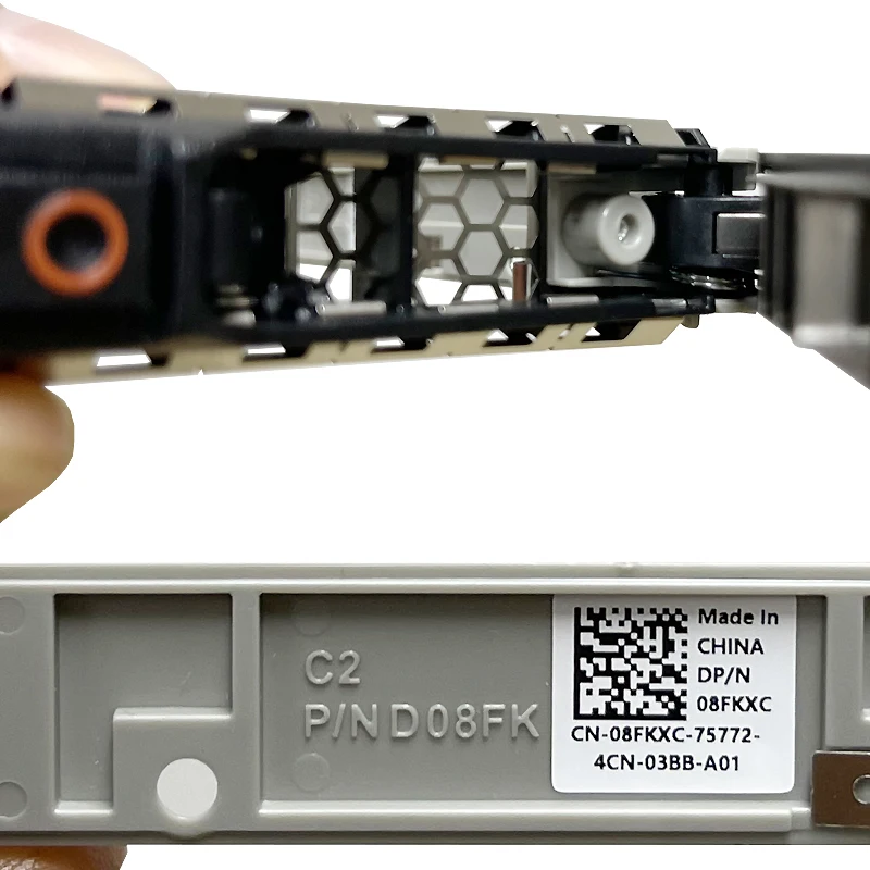 Sas Sas Sas Sata Bandeja de Servidor Caddy para Dell Poweredge R730 R630 T640 T630 Hdd Suporte Gaveta D08fk 10 Peças Novo 8fkxc 2.5 - Imagem 6