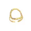 Bagues en acier inoxydable pour femmes, tendance 2026, couleur or, double perle, bague à boule, bijoux esthétiques de mariage, cadeau pour couple, anillos