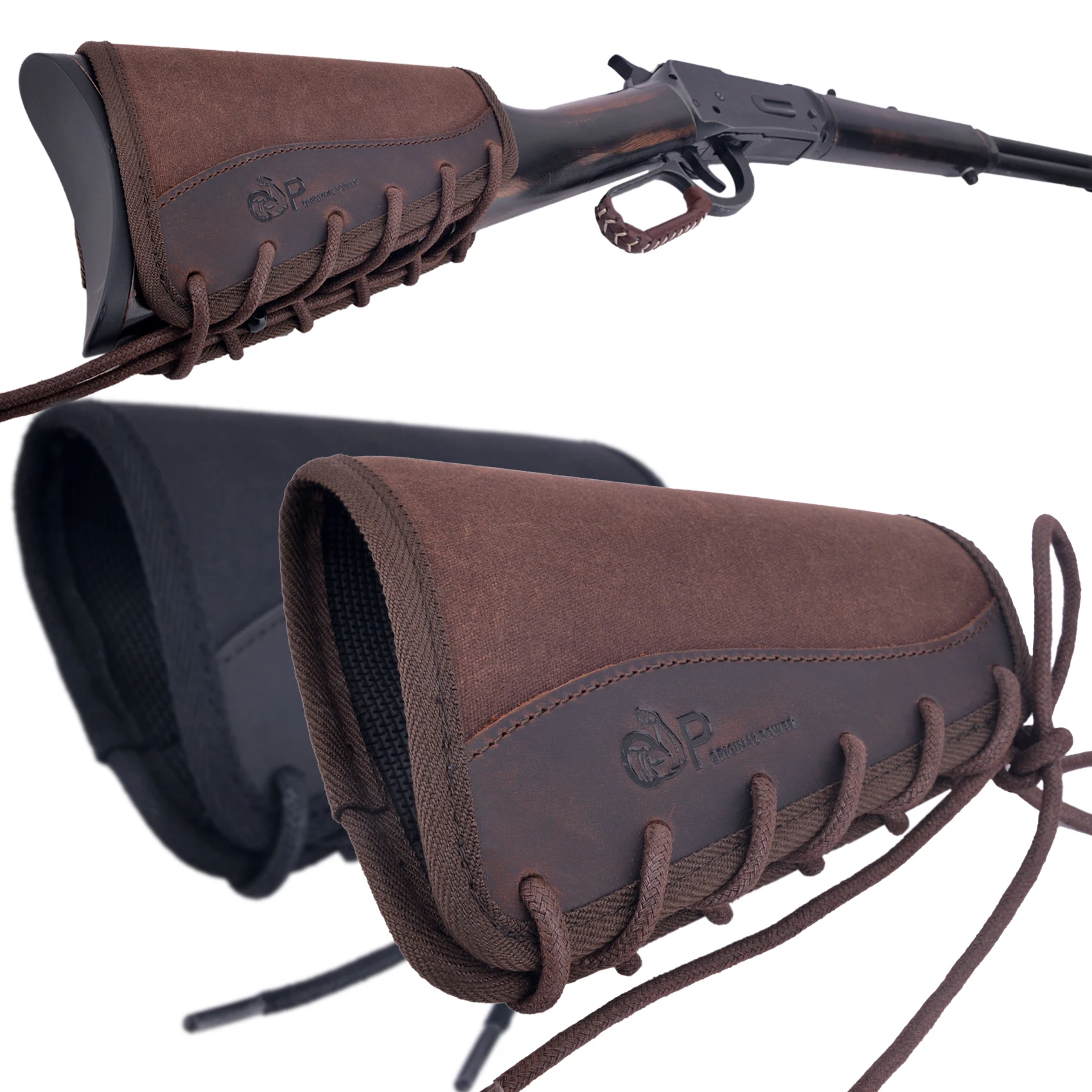 Adjustable Outdoor Tactical Rifle Cheek Rest Pouch Buttstock Canvas