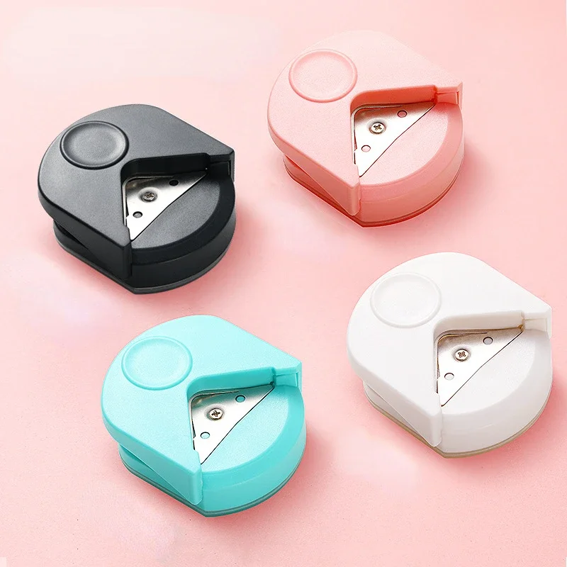Paper Cutting And Rounding Cutter Corner Plastic PVC Film Maker Machine Trimmer Office Company Accessorie