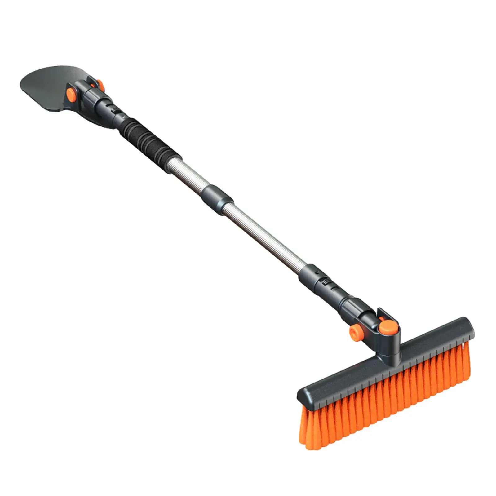 Ice Snow Brush Portable Rotatable Scratch Free Heavy Duty Winter Tool Car Snow