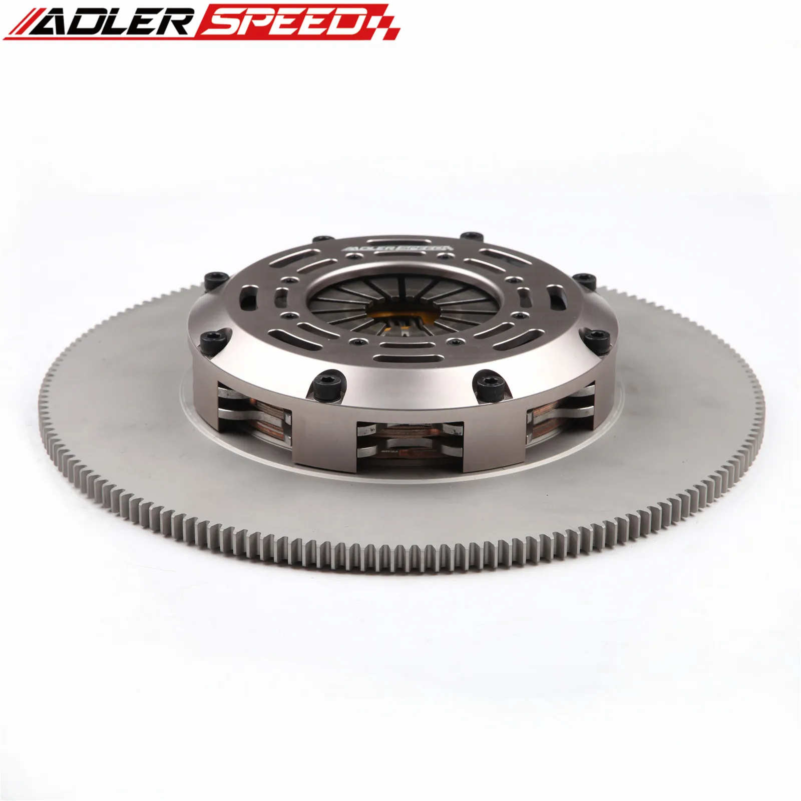 

ADLERSPEED Sprung Clutch Twin Disc Kit For 97-04 Chevrolet Corvette Z06 5.7L LS6 LS1 Standard Flywheel
