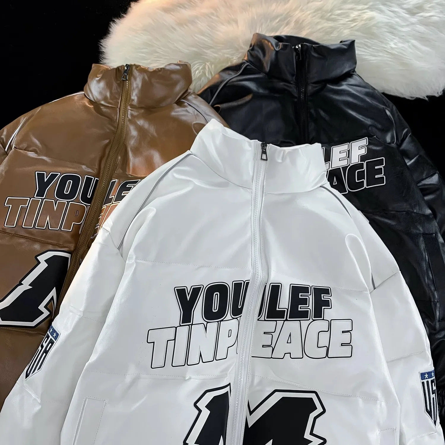 Рисунок 2 - Пуховик мужской зимний из ПУ кожи