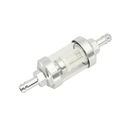 Filtro carburante in lega di alluminio CNC premium