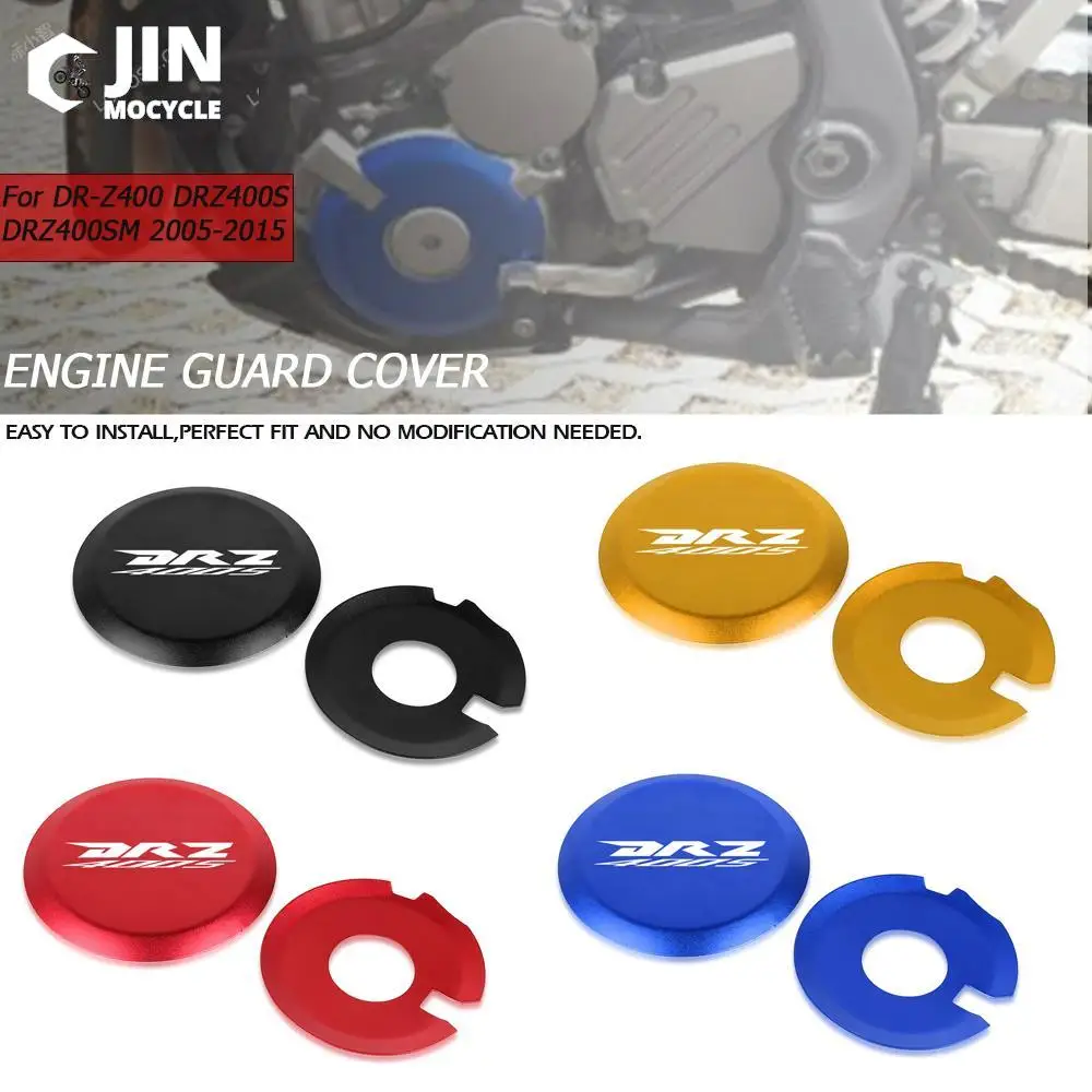 CNC Engine Ignition Clutch Cover Case Guards For Suzuki DRZ 400 S SM E - Foto 2