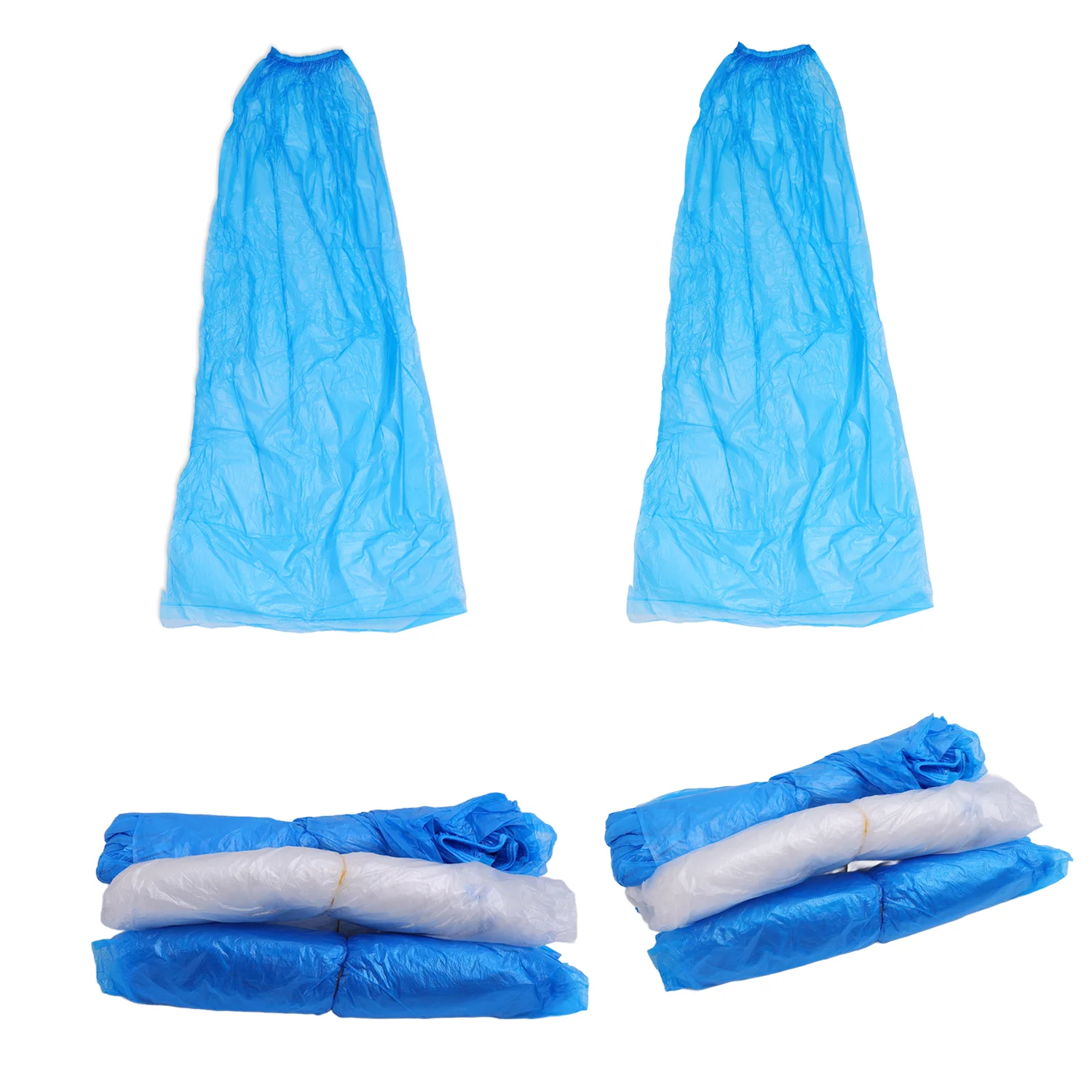 Disposable Shoe Covers Plastic Outdoor Rainproof Waterproof Foot Covers 40pcs