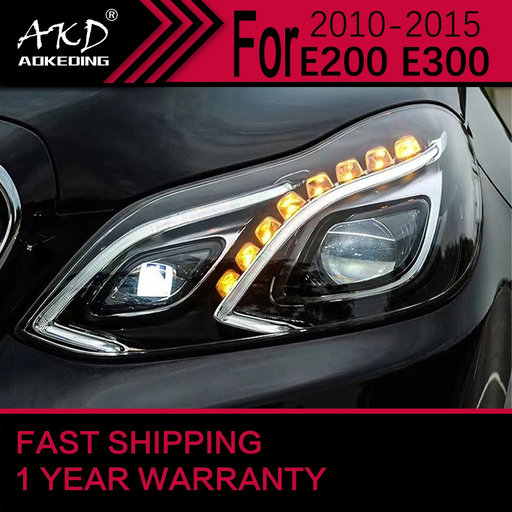 

Car Lights for Benz W212 LED Headlight 2010-2016 E200 E300 E260 Head Lamp Drl Projector Lens Automotive Accessories