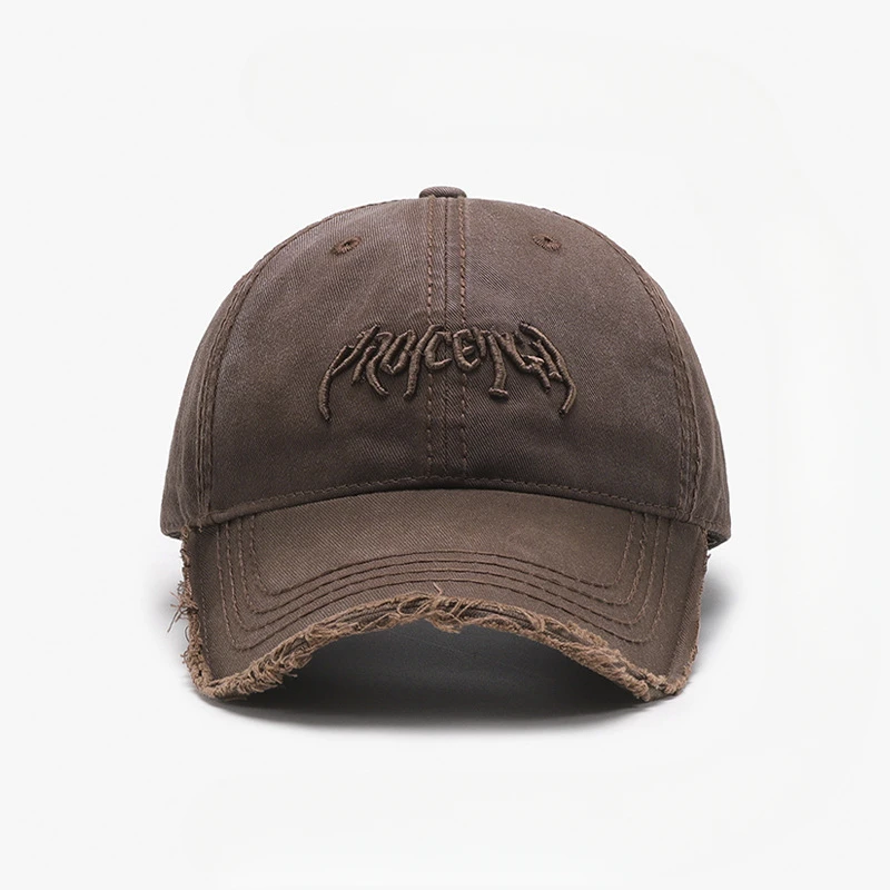 【GENERALIDEA】UNISEX Letter Embroidery Ball Cap New Unisex Letter Embroidery Fashion Baseball Caps Outdoor
