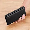 Wallet Men's long zipper Money clip Large capacity Clutch bag Fashion multi-card pocket coin Wallet Men's Father's Day birthday 1