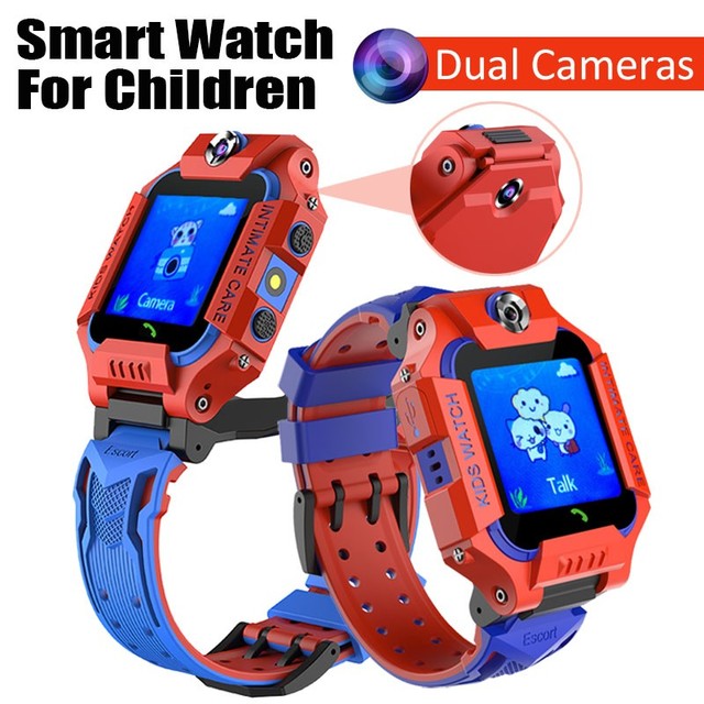 Children's Smart Watch Kids Phone Smartwatch For Boys Girls With Sim Card Photo Waterproof IP67 Gift For IOS Android