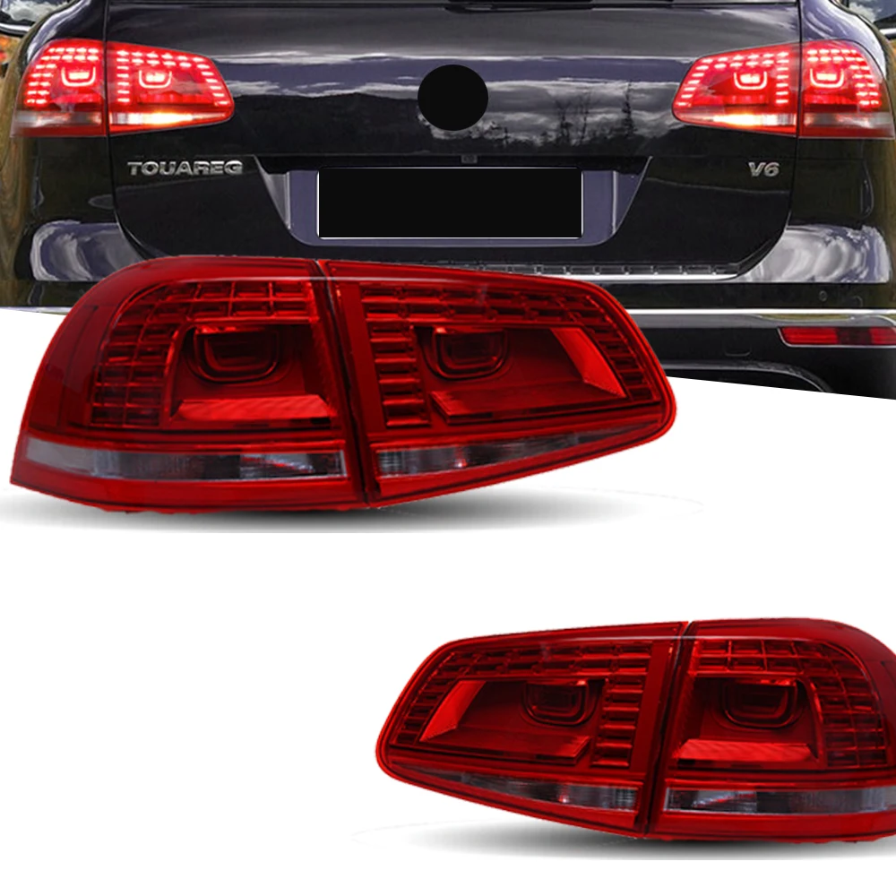 TaillightForVWTouaregLEDTaillights20112018TailLampCarStyling