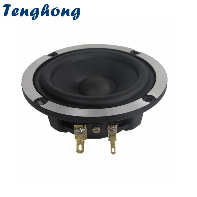Tenghong 1pcs 3.5 Inch 4 8 Ohm 15W Car Midrange Audio Speaker Unit 20 Core 91MM Mediant Loudspeaker Sound