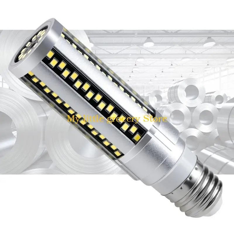 D5BD 슈퍼 밝은 옥수수 LED 전구 팬리스 E27 기본 상업용 LED 램프 3000K 6000k 하이 베이 지역 조명용 일광