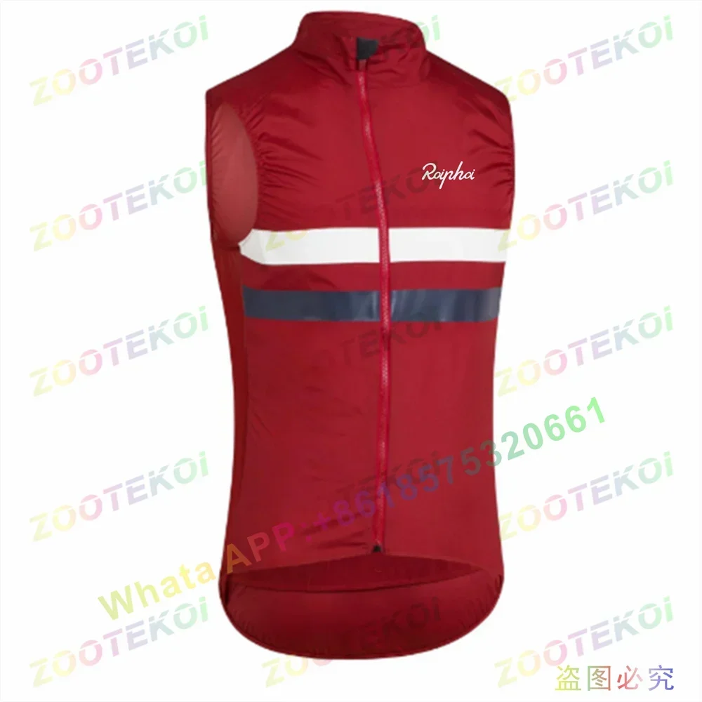 Windproof Cycling Jackets Unisex Bicycle Coats Cycling Clothing Bike Maillot Sports Sleeveless Vest Light Vest Jersey