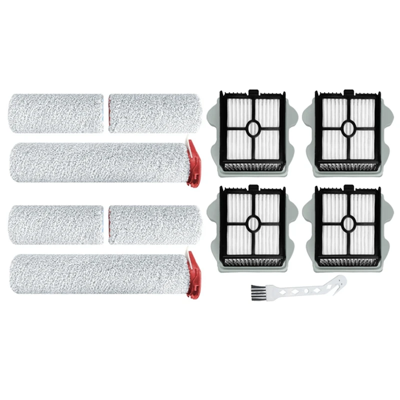 

For Roborock Dyad Pro/A10 Plus/A10 Ultra Vacuum Cleaner Parts Roller Brush Hepa Filter Replacement Accessories 1Set