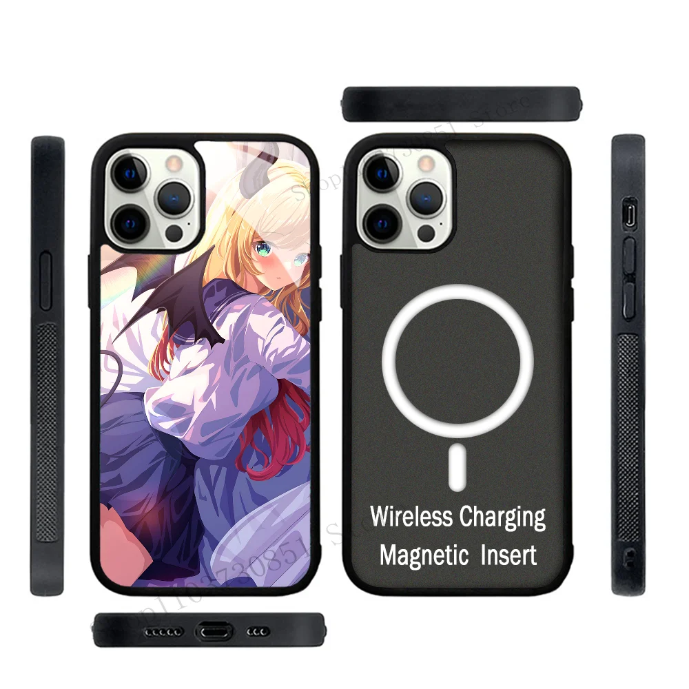 Чехол для телефона с аниме девочкой Hololive Yuzuki Choco, Сильный магнитный для IPhone 15 14 13 Pro Max 11 12 Mini Alex, зеркальный для Magsafe Чехол для телефона с аниме девочкой Hololive Yuzuki Choco, Сильный магнитный для IPhone 15 14 13 Pro Max 11 12 Mini Alex, зеркальный для Magsafe