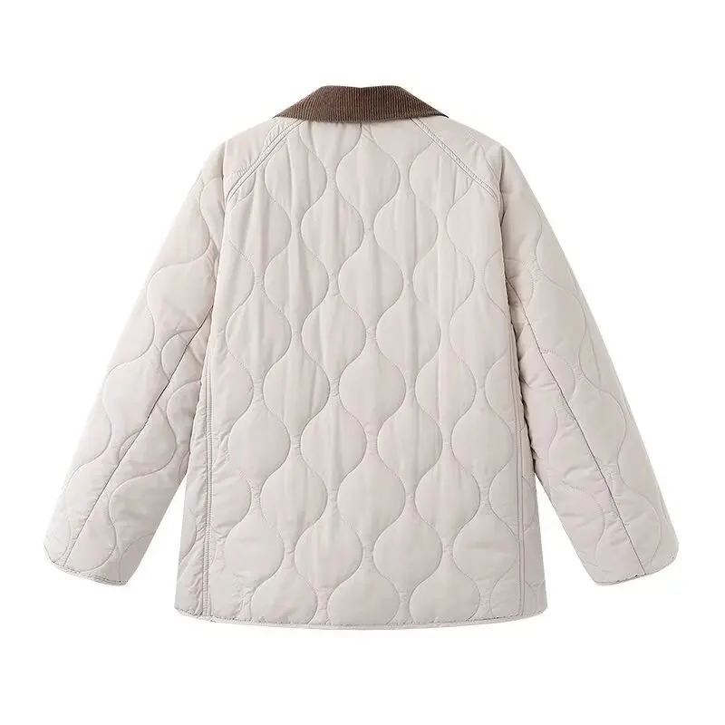 Parkas Jackets Women's Coat Winter Outwear Casual Loose Long Sleeve Tops Elegant Fashion Pockets 2024 inszart Warm Woman Jackets