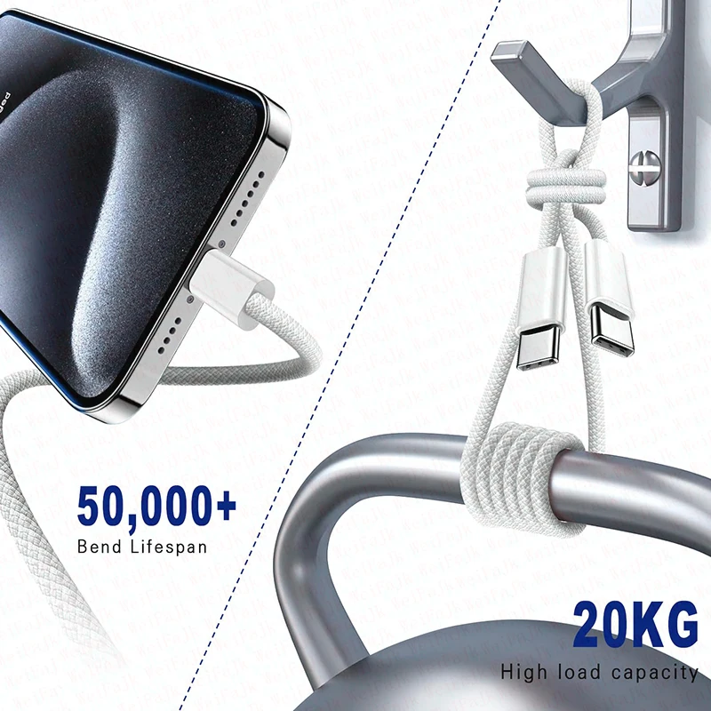 รูปสินค้า สายชาร์จ iPhone 60W ชาร์จเร็ว รองรับหลายรุ่น