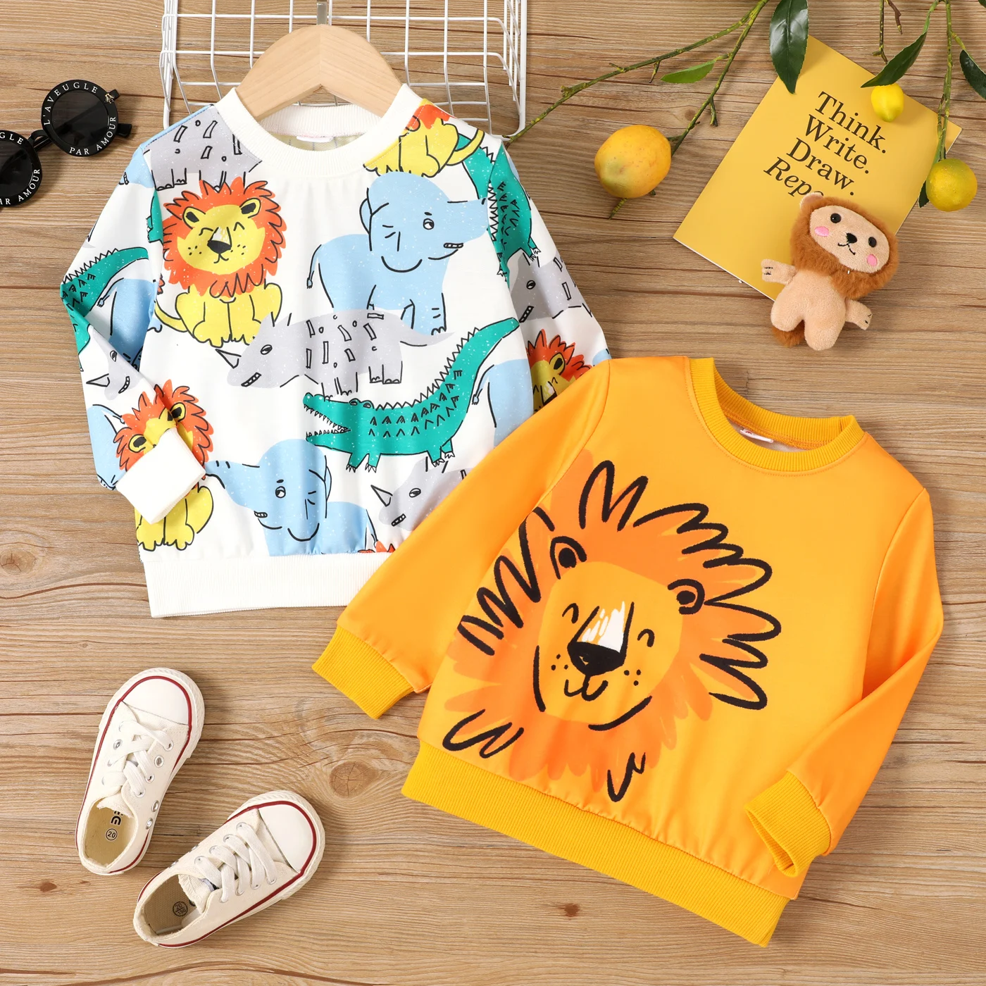 

Детская толстовка с капюшоном PatPat, Топ с длинным рукавом из полиэстера и спандекса для мальчиков