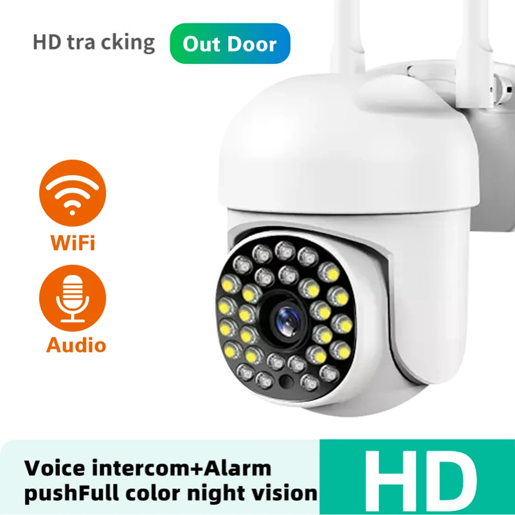 Caméra de sécurité 2PM, Vision nocturne LED USB, moniteur vidéo de  sécurité, détection de mouvement, Audio bidirectionnel pour intérieur et  extérieur | AliExpress