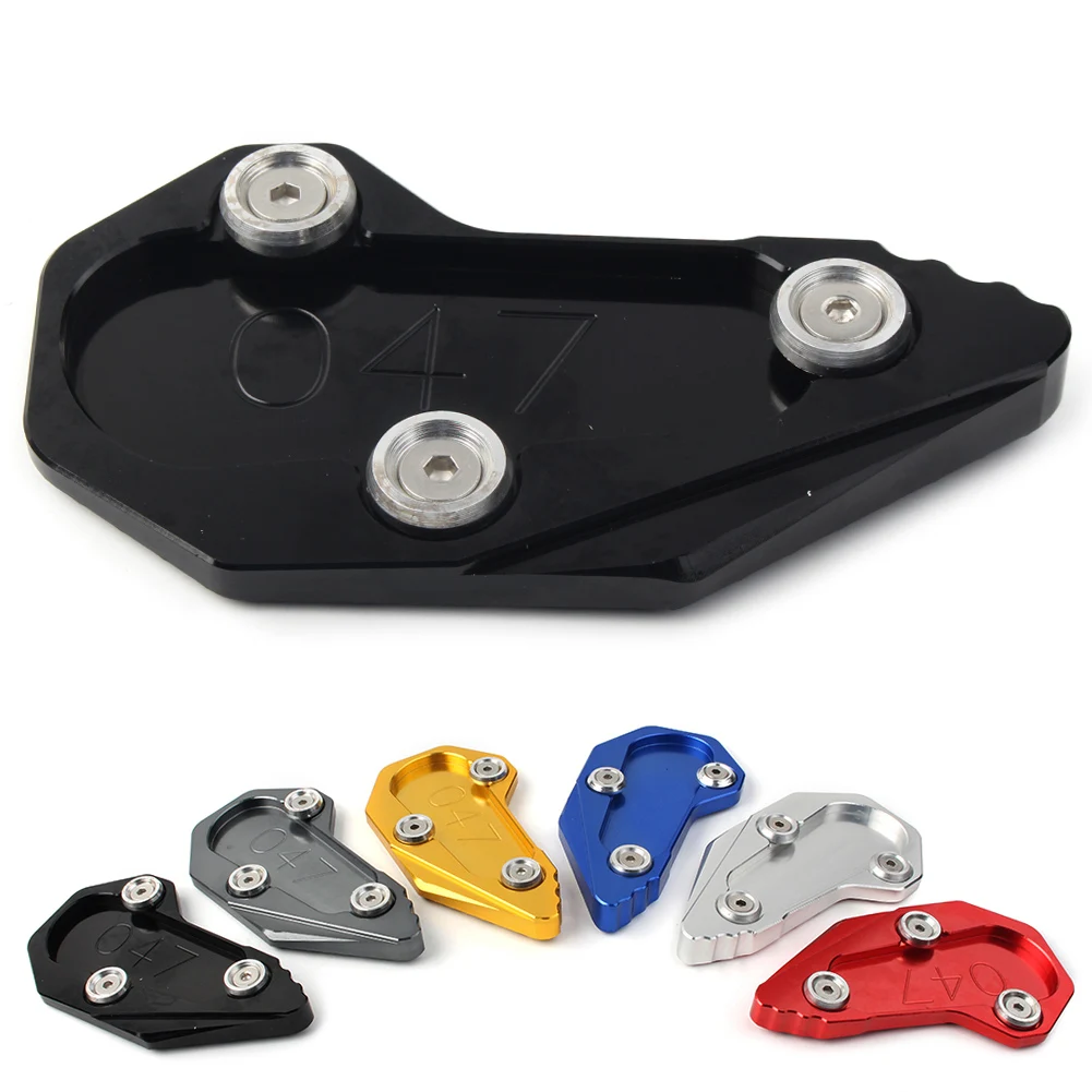 Motorcycle Kickstand Side Stand Extension Enlarger Pad For Bmw R1200R R1200Rs 2015-2016 Aluminum