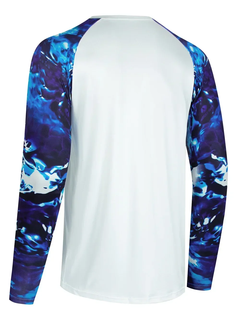 Description Picture 3 of itemSun Protection Long Sleeve Shirts Rash Guard Shirts Cooling Quick Dry Swim Shirt Fishing Sports Shirt for Men