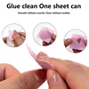 NEW 300PCS Lint Free Nail Wipes Nail Equipment Cotton Pads Lint-free Napkins for Manicure Cotton for Fluffy Nails Nail Cleaner 4