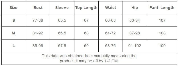 Wonderful Girl Sexy Fashion Jacquard Tight Fitting Long Sleeved Shirt and Casual Pants Set