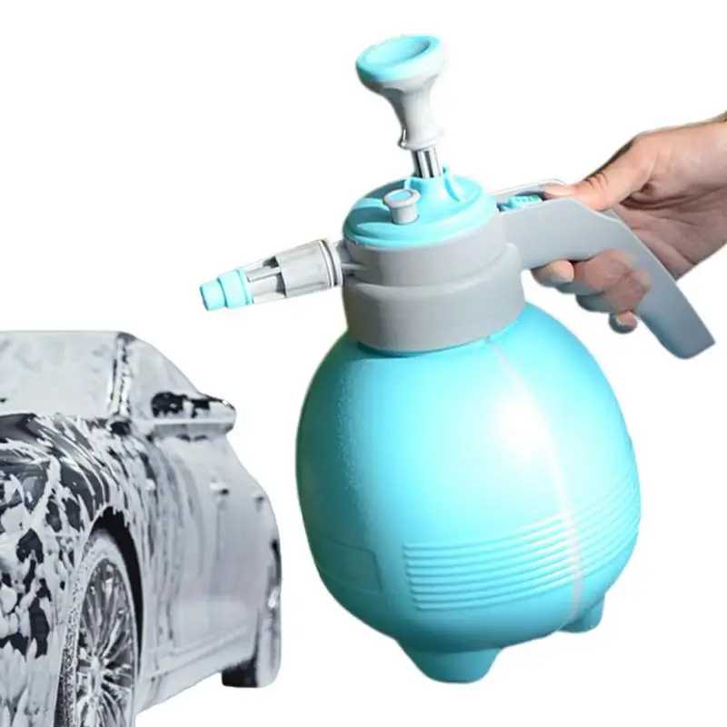 

Hand-Held Pump Sprayer Bottle for Car 2 Modes Blue Sprayer Bottle for Watering Lawn Car Wash Portable Home Car Cleaning Tools