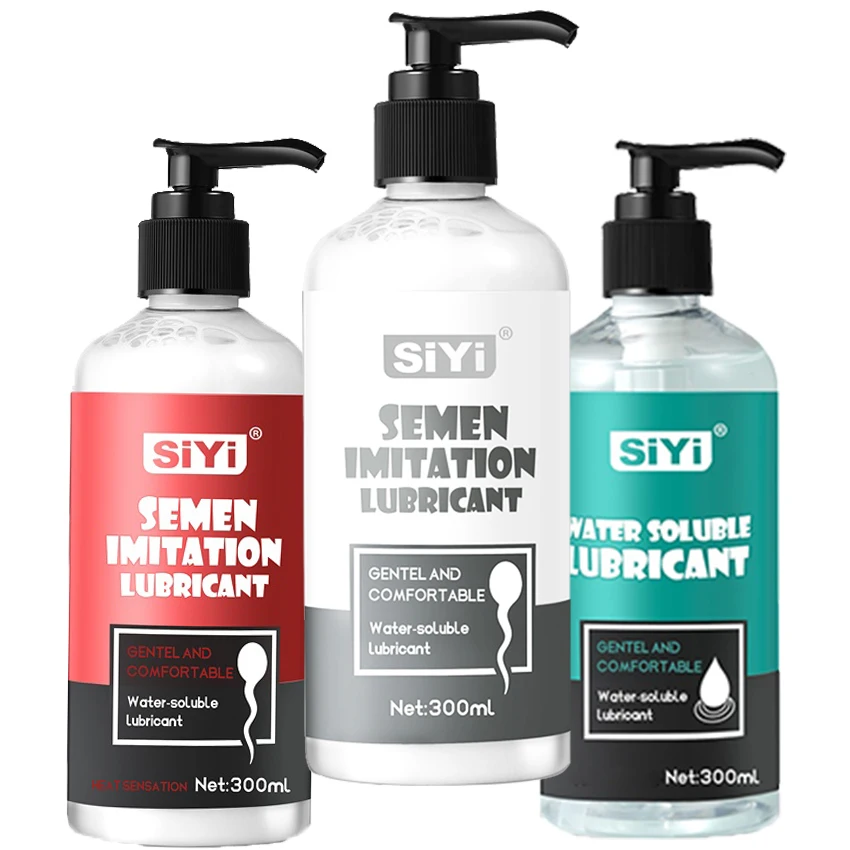 600ml/300ml Semen Lubricant Water Based Sex Lube For Couples Women Vagina Anal Lubrication Gel Men Gay Sexual Intimate Toys Oil 1