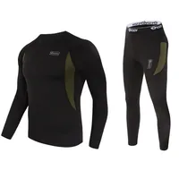 Hiver Top qualité nouveaux sous-vêtements thermiques hommes sous-vêtements ensembles compression polaire sueur séchage rapide thermo sous-vêtements hommes vêtements 5