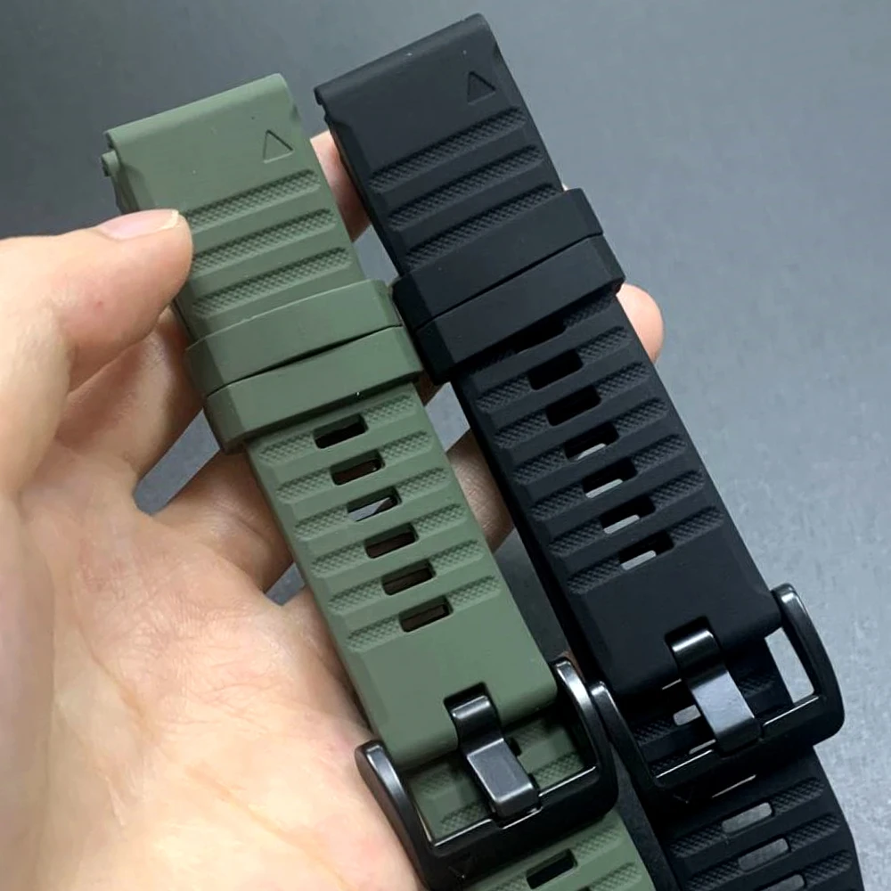 Durable Silicone Band for Garmin Outdoor Sports Watches