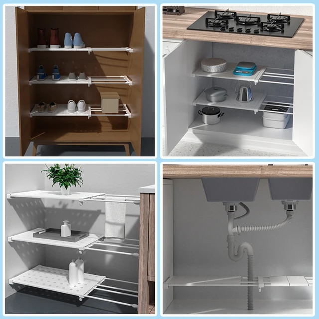 Expandable Kitchen Cabinet Shelf