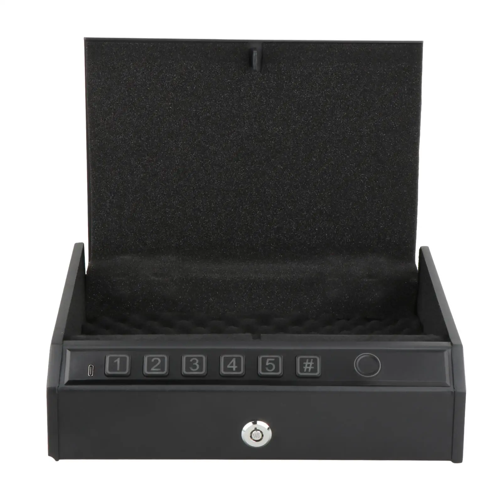 Mini Safe Box Safe Device Mini Security Case Key Lock Box Mini Insurance Storage Box for Beach Office Dorms NightStand Car Mini Safe Box Safe Device Mini Security Case Key Lock Box Mini Insurance Storage Box for Beach Office Dorms NightStand Car