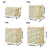 Portable Large Capacity Clothes Quilt Storage Bag Dust-proof Toy Home Moving Storage Bag Wardrobe Accessories 6