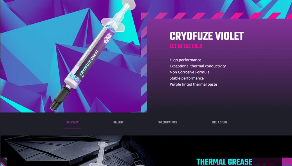 Cooler master paste12.6W térmica mk Computador dissipação