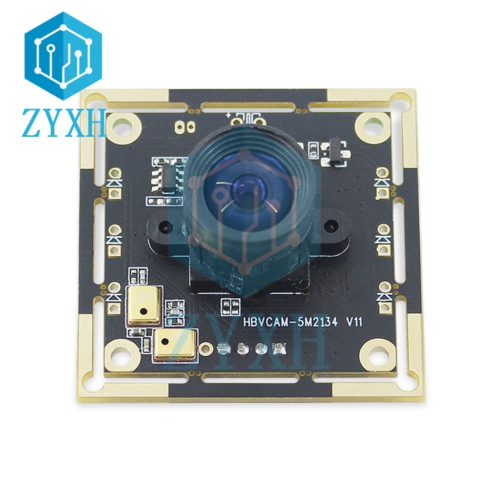 OV5693 USB Camera Module 5 Million Pixel 74&deg;/76&deg;/100&deg;/120&deg; View Vision Auto/Manual Focus Built-in Microphone Free Driver camera module