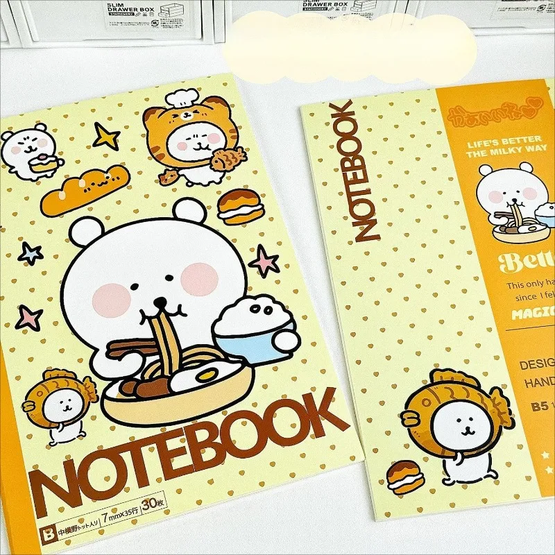 Quaderno Joke Bear con Motivo Cartone Animato, Diario per Studenti, Quaderno Durevole per Appunti con Righe Orizzontali - immagine 6
