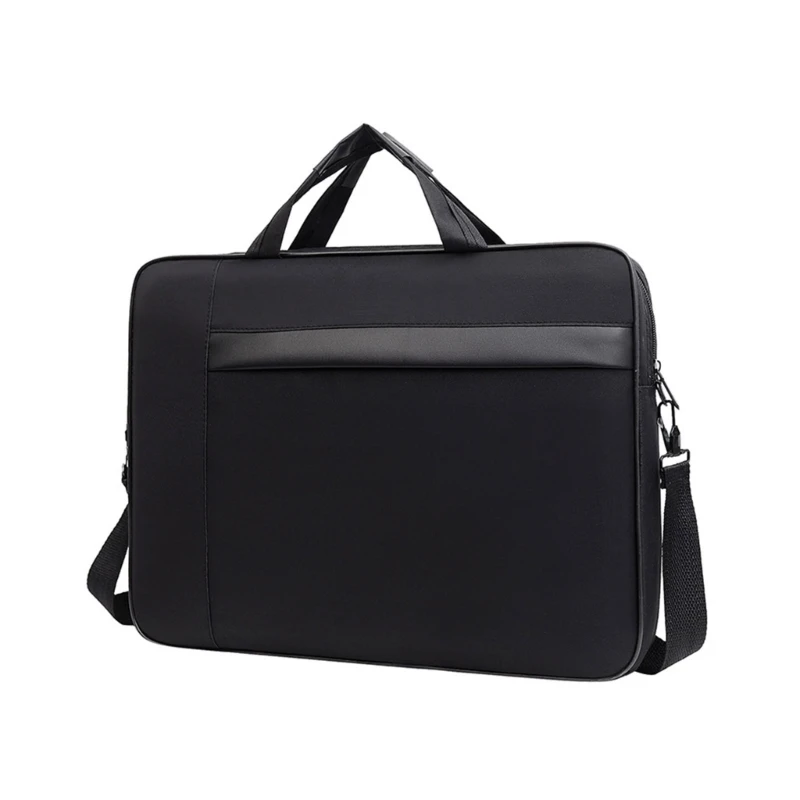 

Slim Notebook Briefcase- Handbag Business Bags for 15.6inch Laptop Oxford Cloth Computer Bag Splash-proof Portable 517D