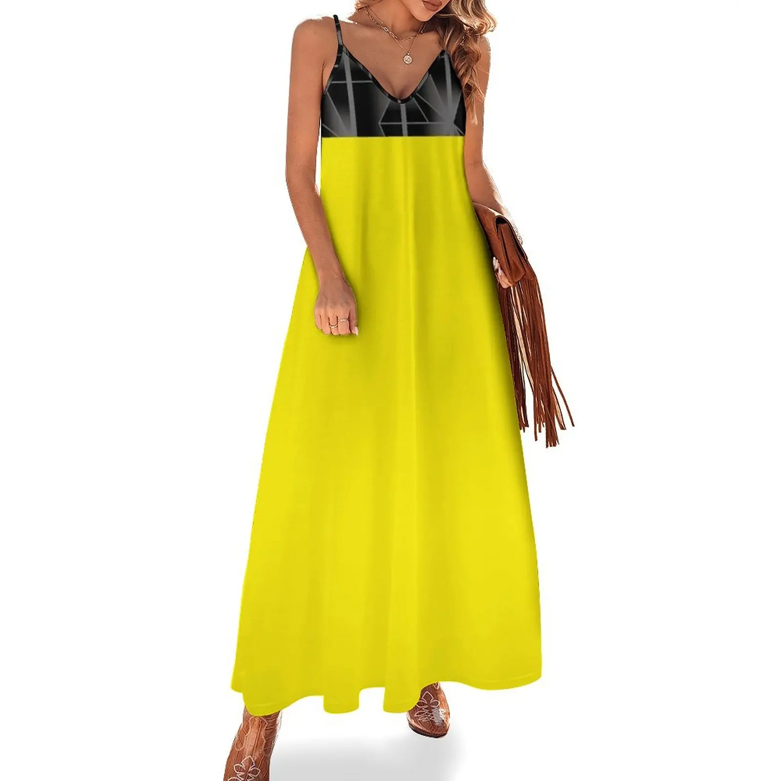

Dortmund 19/20 Cup Home Sleeveless Dress summer dresses womens 2024 Long dress woman