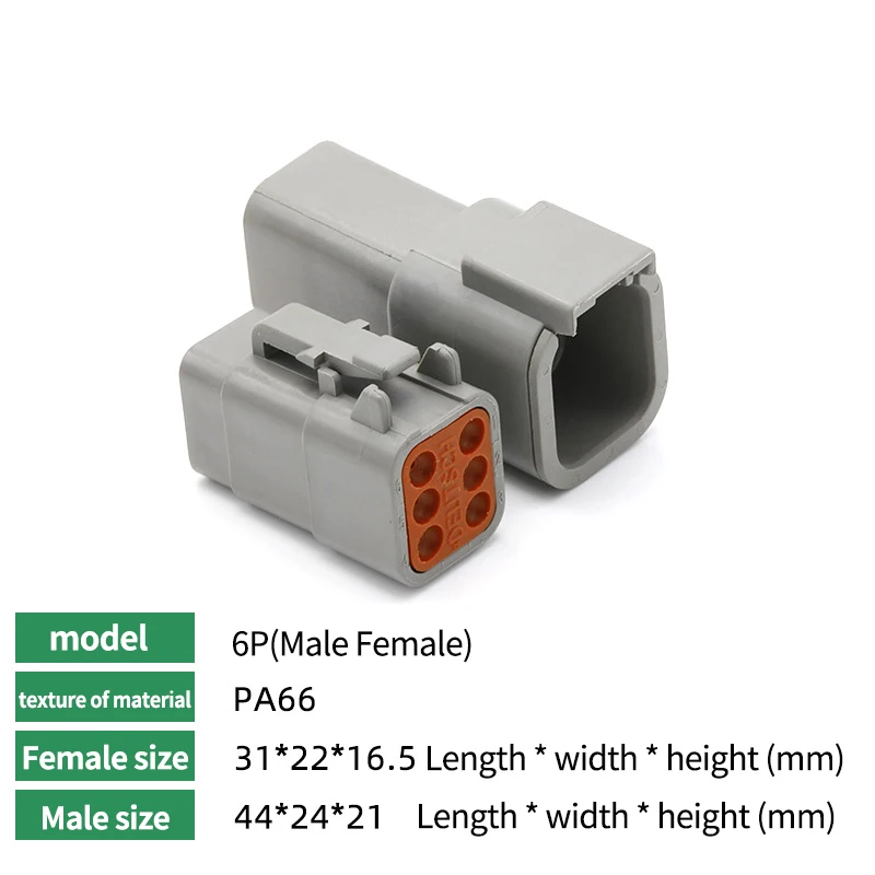 Corrente Masculino Feminino Plug, DTP04-2, DTP06-2S, DTP04-4P, DTP06-4S,, 5 10 100Set