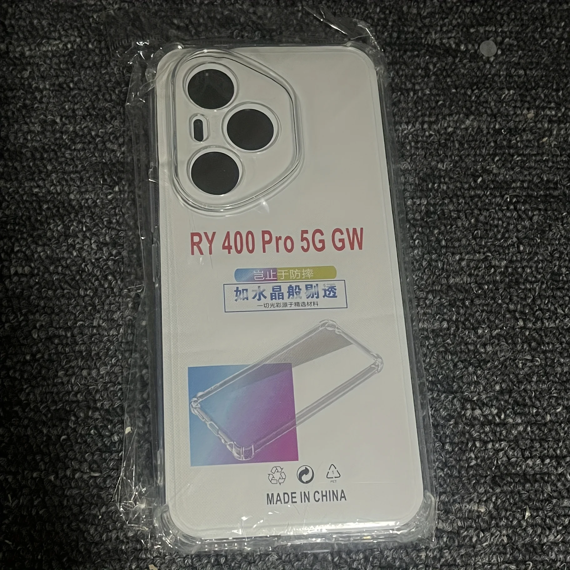 Crystal Clear TPU Silicone Back Cover – Transparent Phone Case
