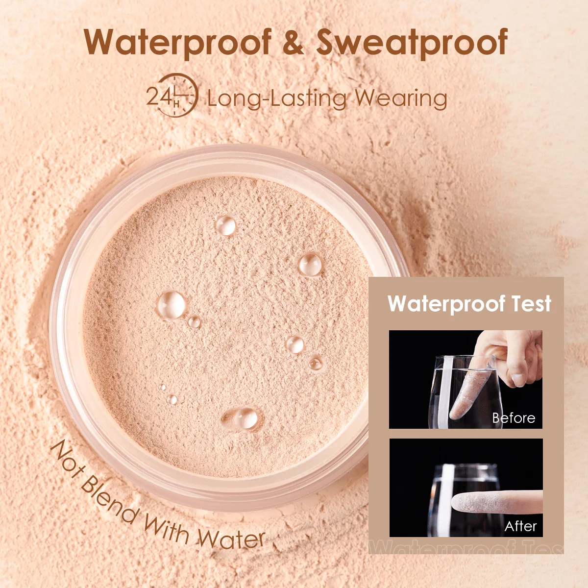 FOCALLURE 9 Colors Loose Powder Face Setting Powder Makeup Cosmetics
