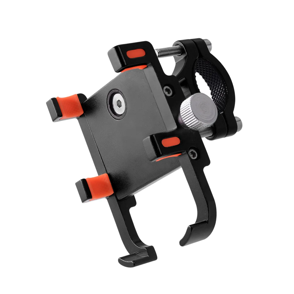 

Aluminum Alloy Phone Holder Six-claw Stand for Bike Mount Mobile Bracket Navigation Support