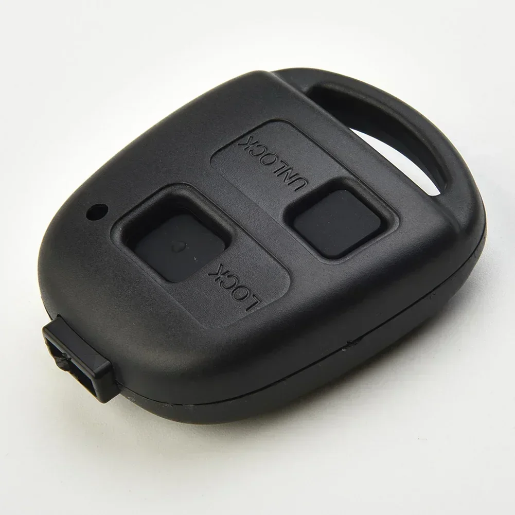 Remote Car Key Case 2-Buttons Pad Micro Switch Anti-Scratch Shell For Toyota For Yaris-Estima Pixis For RAV4 Corolla