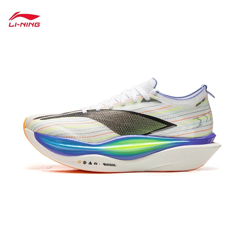 LI-NING Feidian 6 elite リーニン US7.0 LI-NING FEIDIAN 6 ELITE Tênis de Corrida Leve Amortecimento