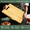 Wooden Cutting Board Kitchen Cutting Board For Meat Totally Bamboo Food Cutting Table Thickened Fruit Vegetables Chopping Panel 4