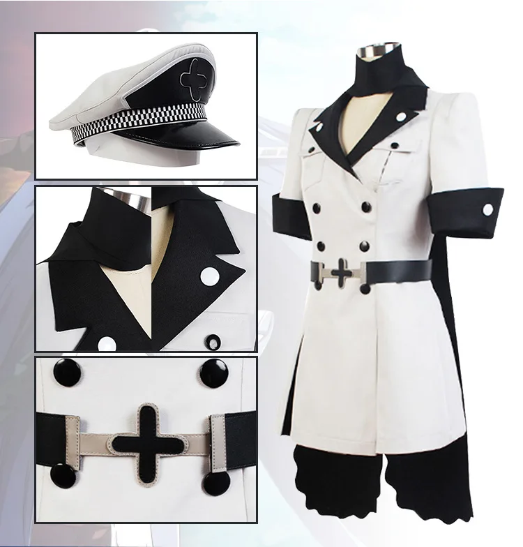 Akame ga Kill: Esdeath | Imperial Military Uniform Cosplay Costume Set 23 Akame ga Kill Esdeath Imperial Military Uniform Cosplay Costume