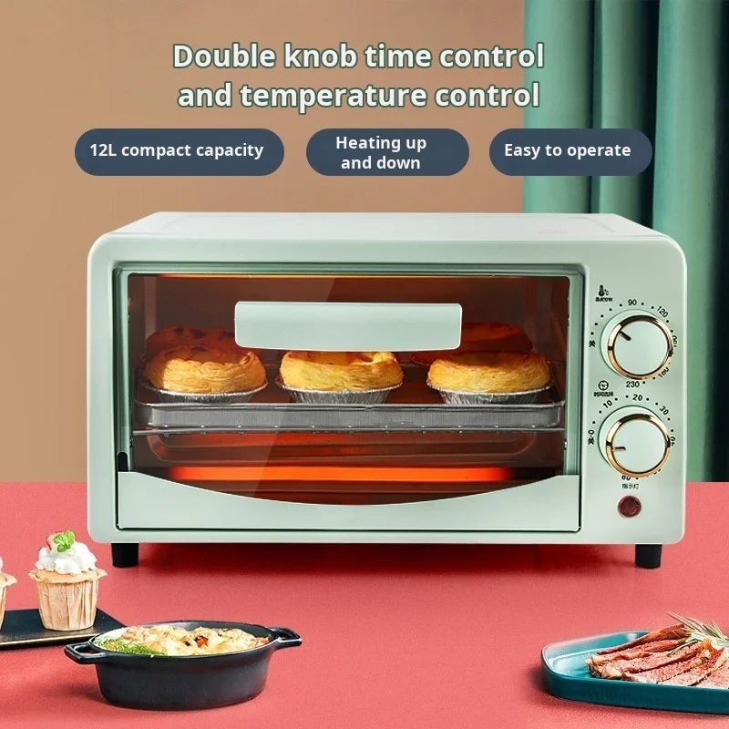 Small Oven household all-in-one mini-oven heated electric oven tart baking large-capacity oven